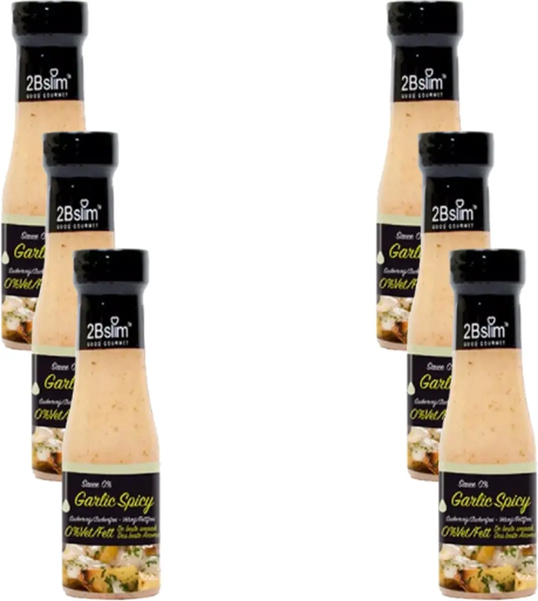2BSlim Garlic Spicy 6x250ml