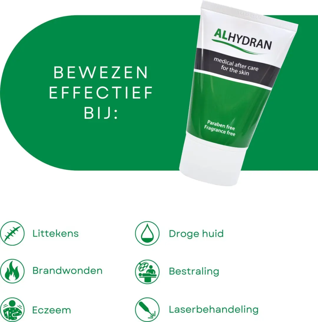 ALHYDRAN Brandwond & Littekencrème 100ml