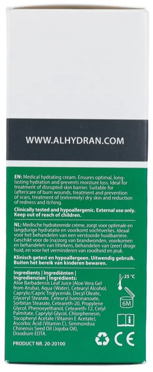 ALHYDRAN Brandwond & Littekencrème 100ml