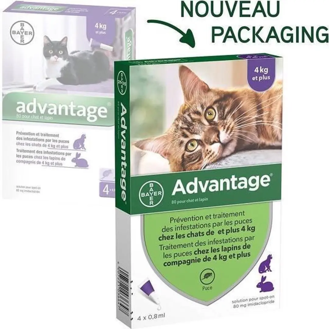Advantage 80 Vlooienmiddel Kat 6 Pipetten