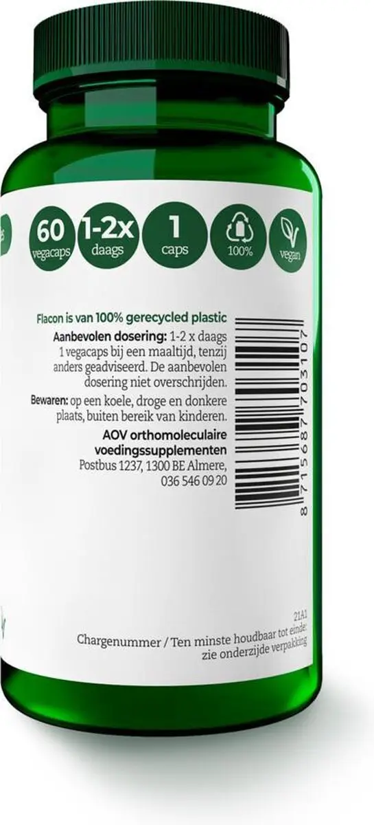 AOV 310 Ester C Vitamine C 60 Vegacaps