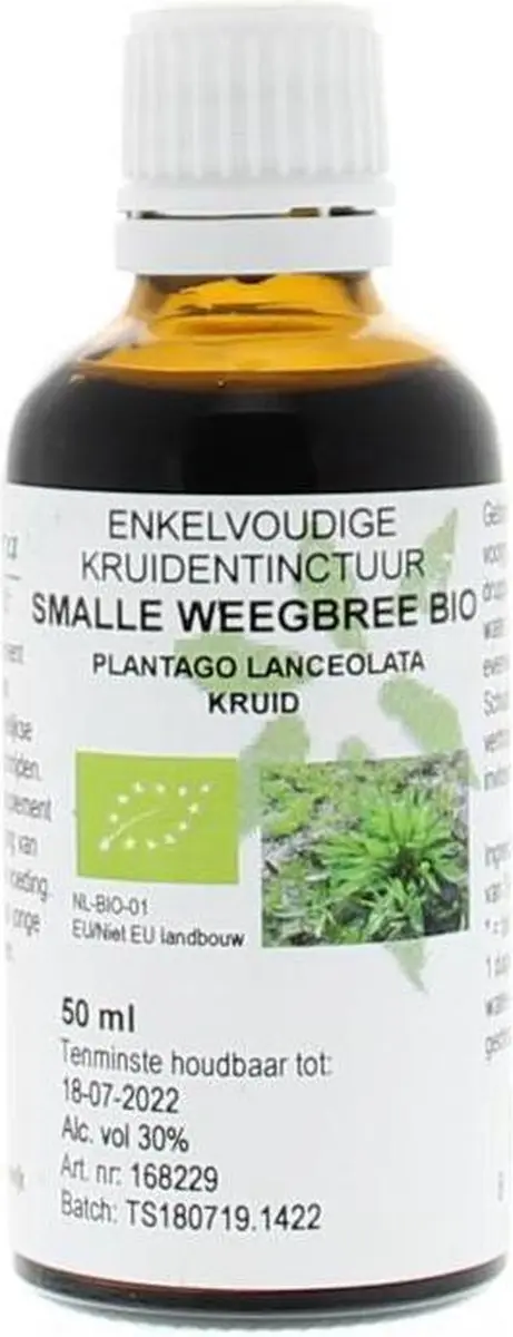 Cruydhof Plantago Lanc Smalle Weegbree 50ml