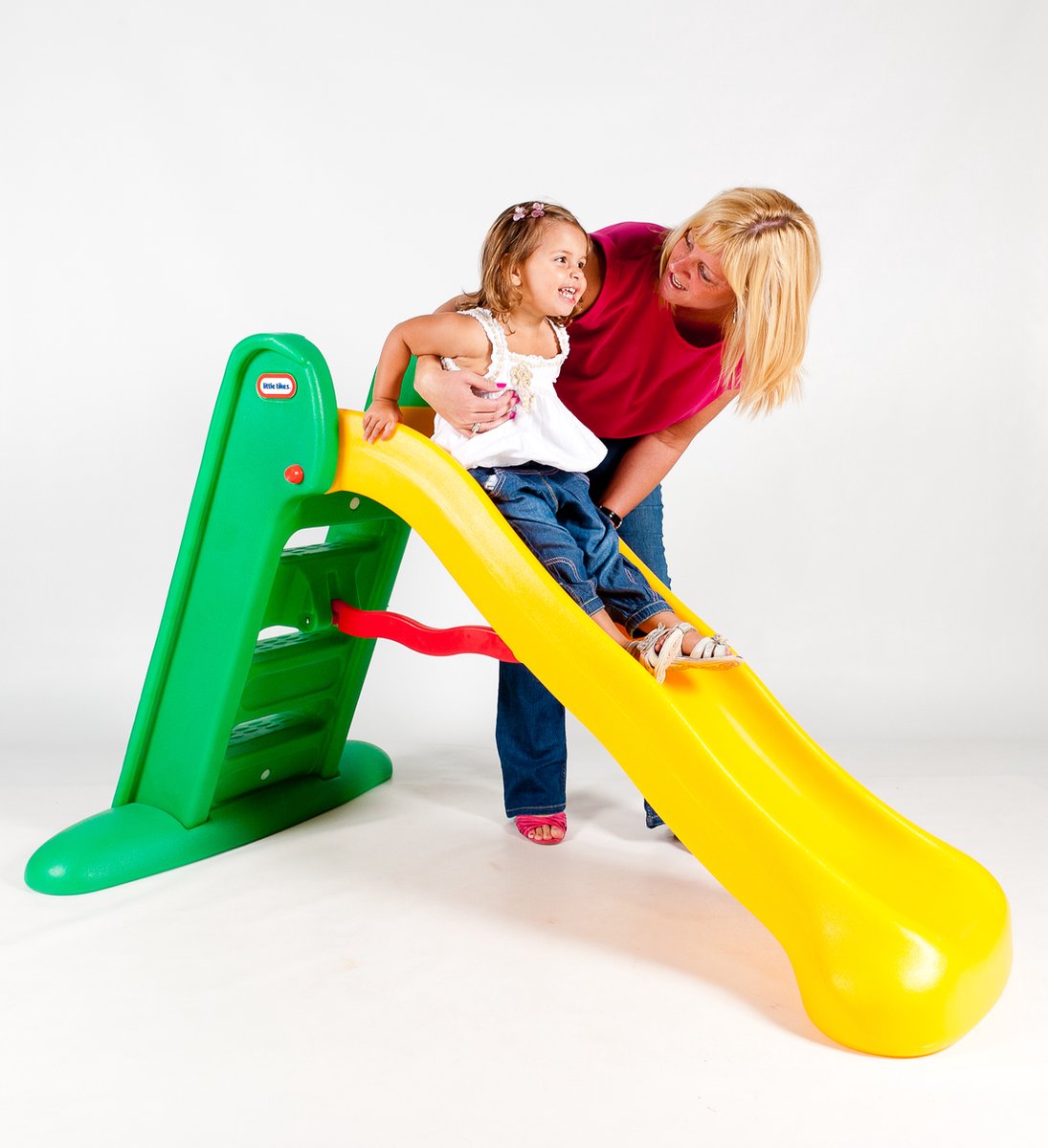 Little Tikes Glijbaan Large Slide - Peuter -Voor Buiten - Groen Geel