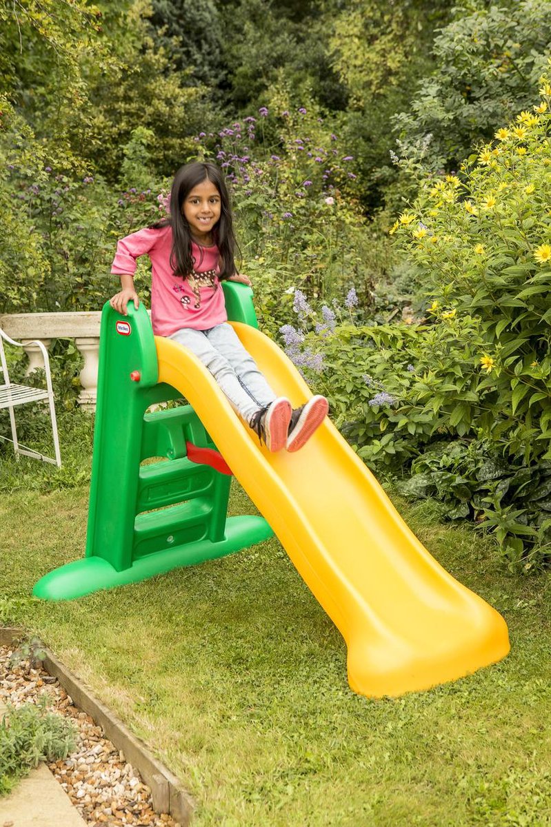 Little Tikes Glijbaan Large Slide - Peuter -Voor Buiten - Groen Geel