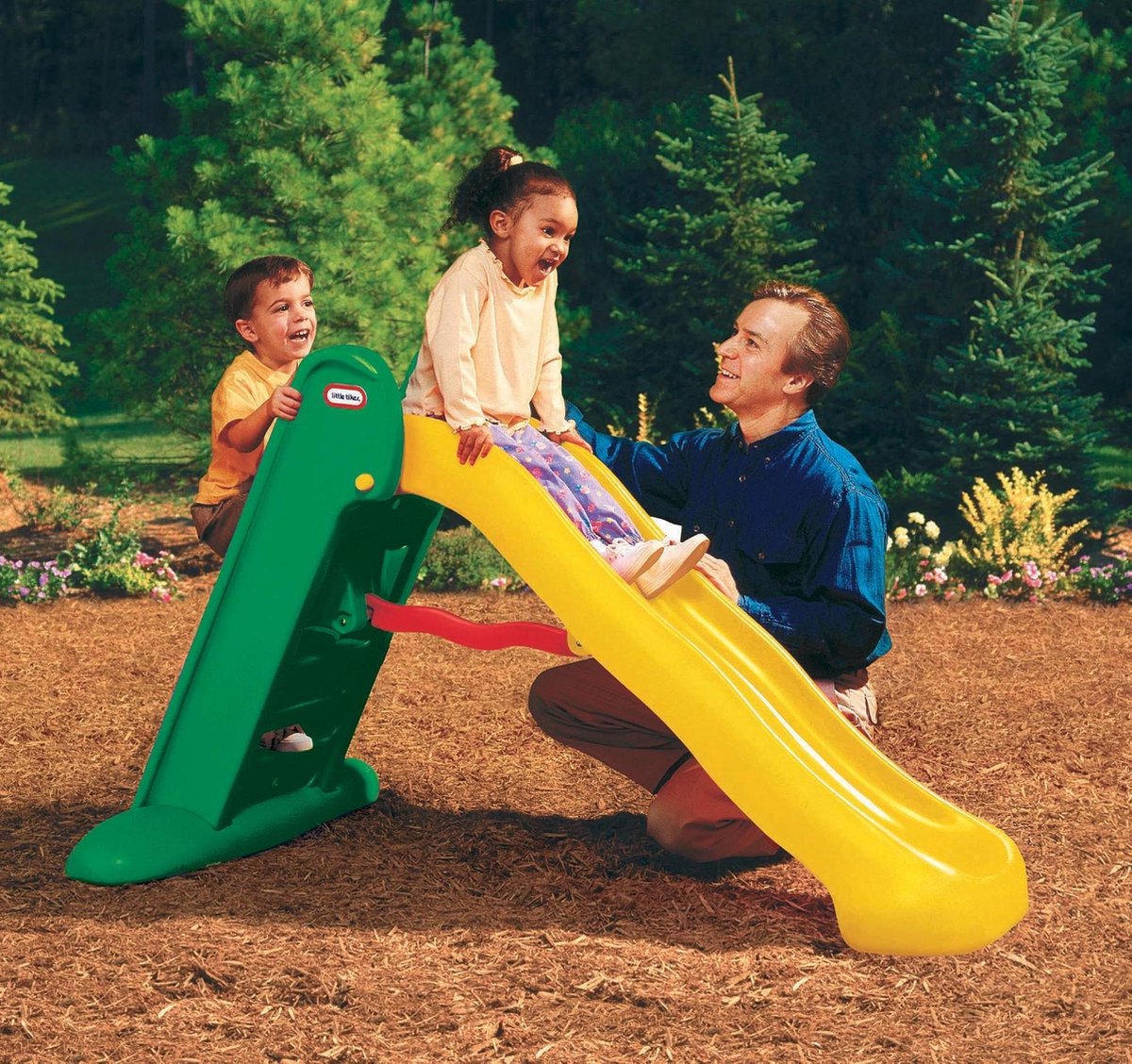 Little Tikes Glijbaan Large Slide - Peuter -Voor Buiten - Groen Geel