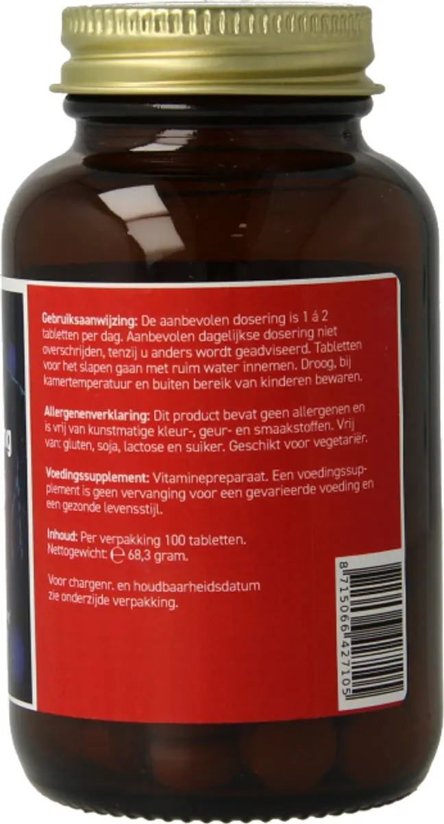 All Natural Stoelgang 100 Tabletten