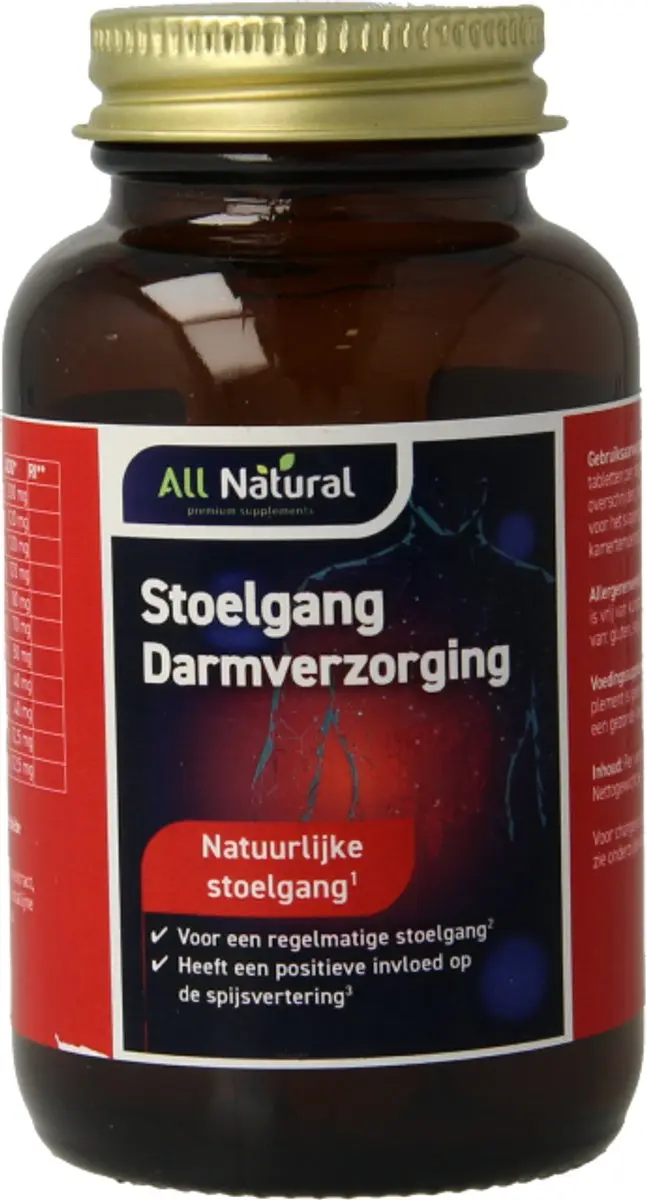 All Natural Stoelgang 100 Tabletten