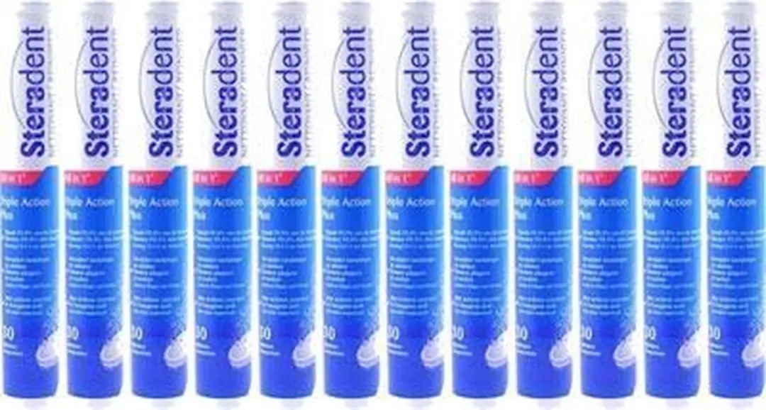 Steradent Triple Action Plus Kunstgebitreiniger - 360 Stuks