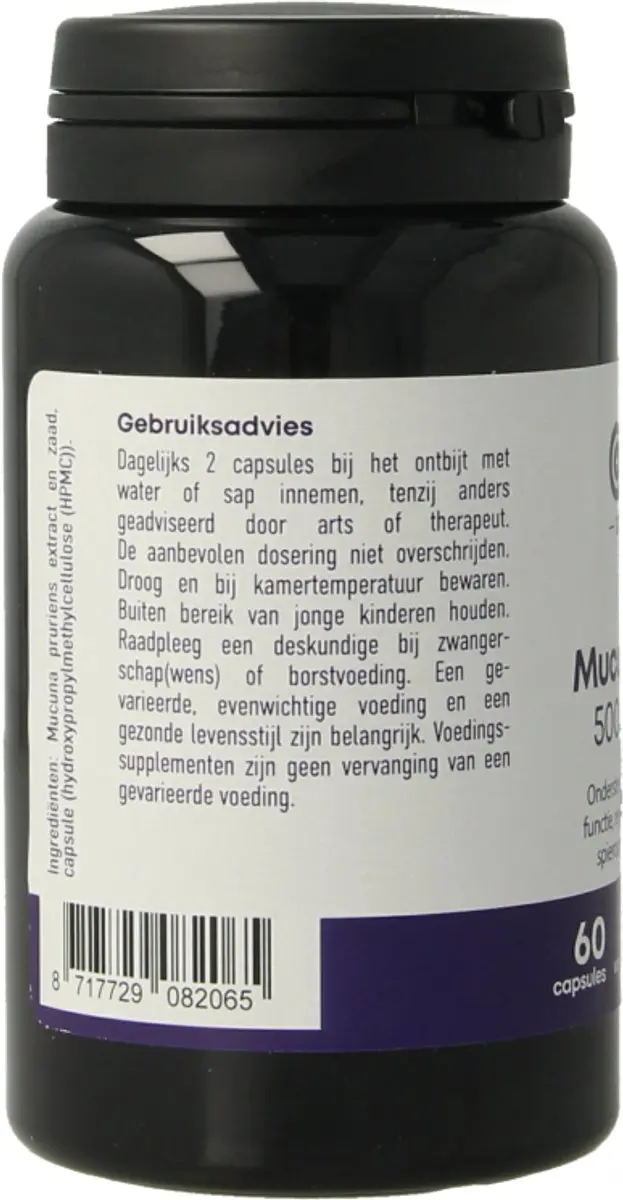 Cellcare Mucuna Pruriens 500mg Capsules - 60 Stuks