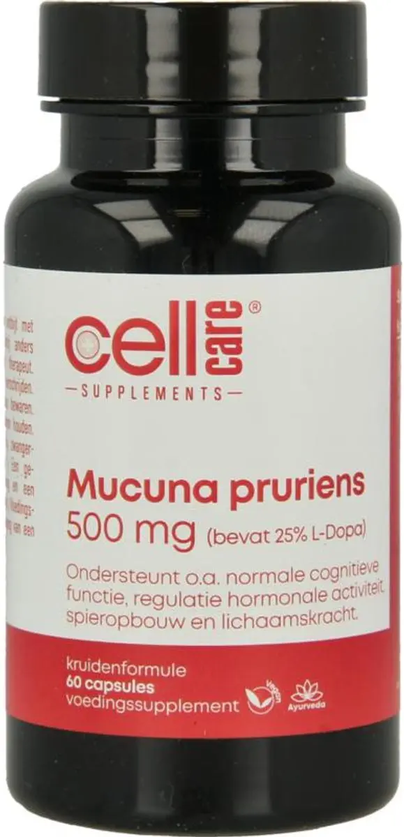 Cellcare Mucuna Pruriens 500mg Capsules