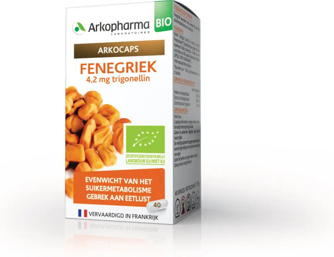 Arkopharma Fenegriek Capsules 40 Stuks