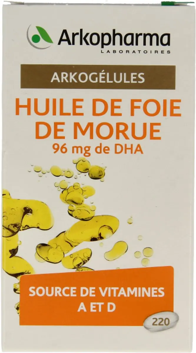 Arkopharma Levertraanolie 220 Capsules