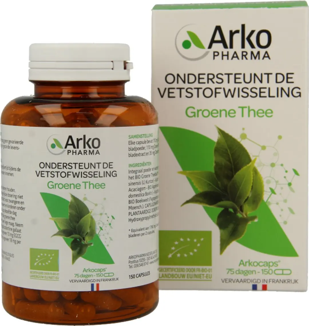 Arkopharma Arkocaps Groene Thee 150 Capsules