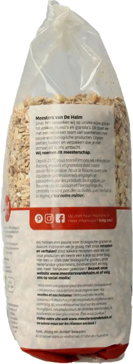 De Halm Muesli Noten 750g