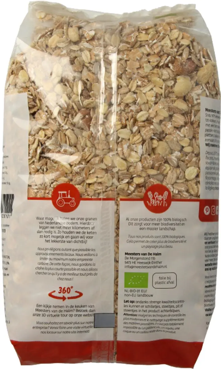 De Halm Muesli Noten 750g