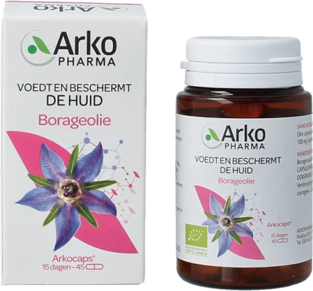 Arkopharma Arkocaps Borage Olie 45 Vegicaps