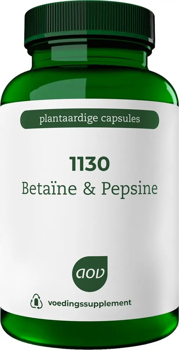 AOV Betaïne & Pepsine 120 Capsules