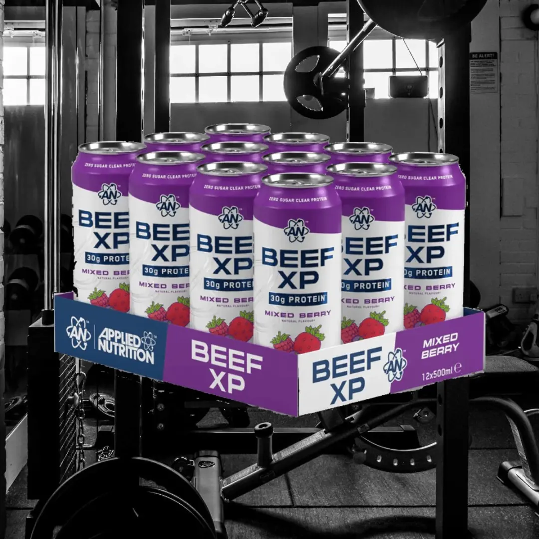 Applied Nutrition Beef-XP Drink Mixed Berry - 12x 500ml