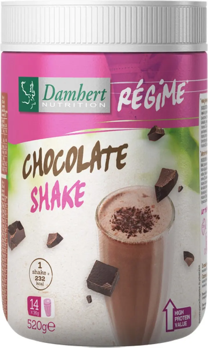 Damhert Régime Shake Chocolate 520g