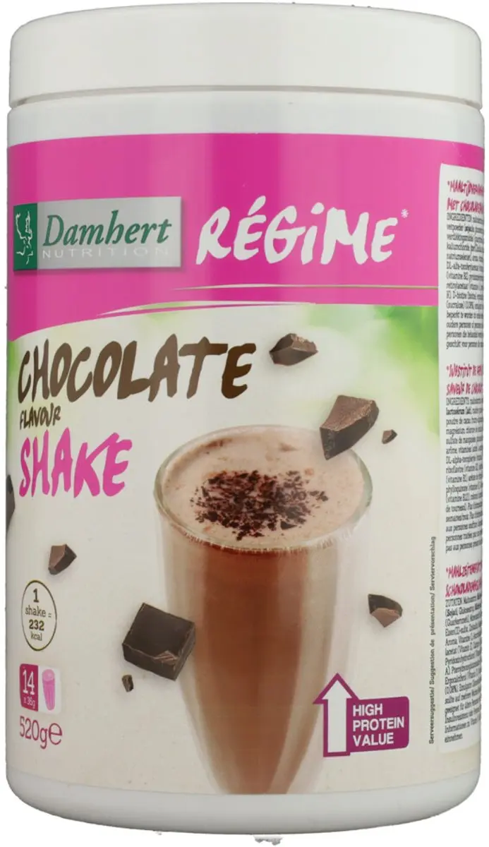 Damhert Régime Shake Chocolate 520g