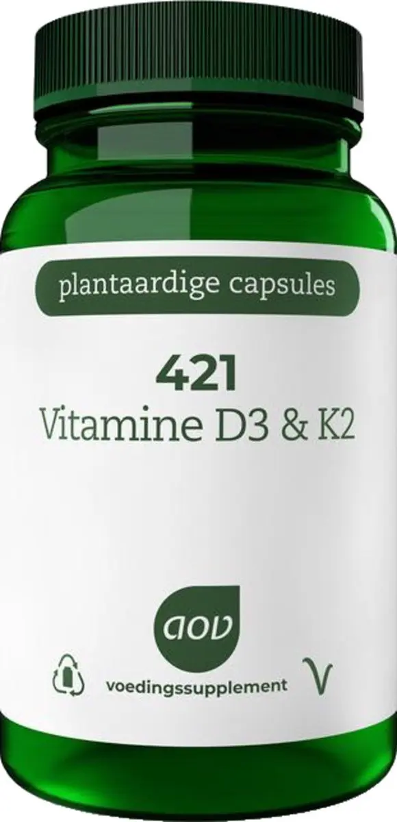 AOV Vitamine D3 & K2 60 Capsules