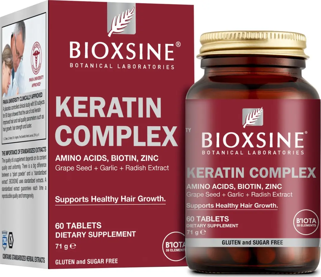 Bioxsine Keratine Complex 60 Tabletten
