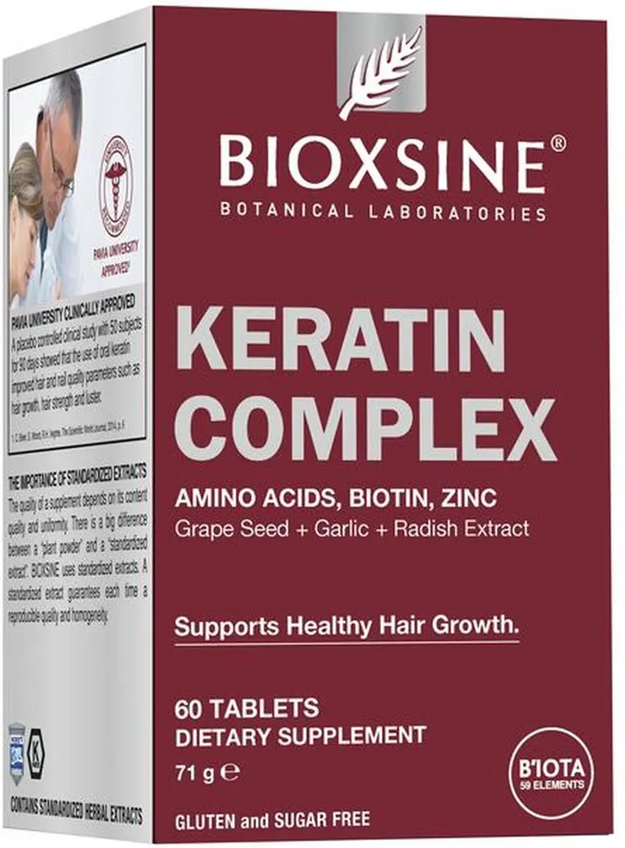 Bioxsine Keratine Complex 60 Tabletten