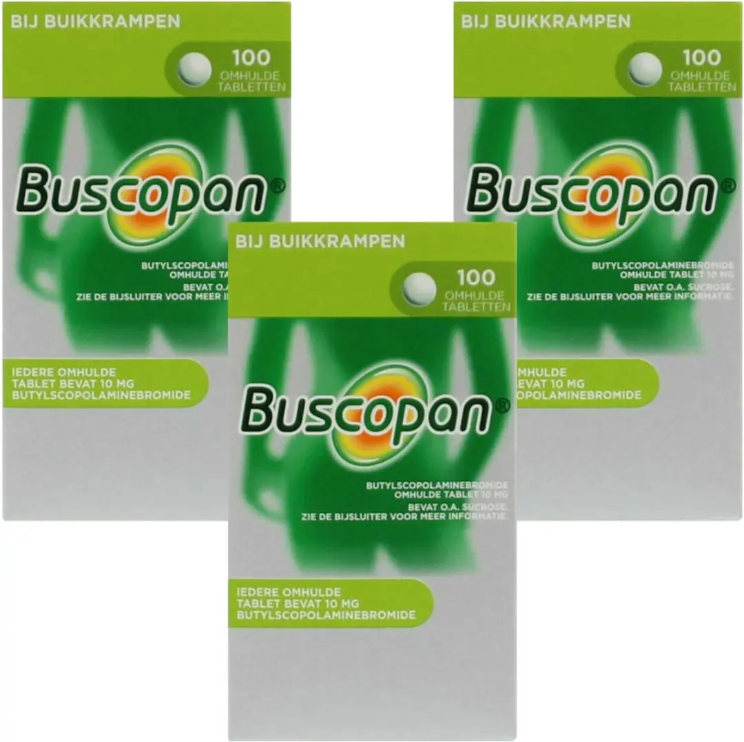 Buscopan Omhulde Tabletten 10mg