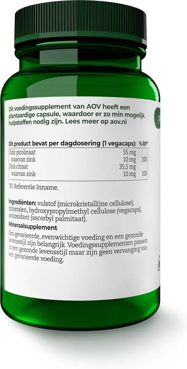 AOV Zink Mix 60 Vegacaps