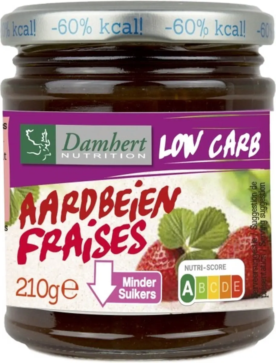 Damhert Aardbei Confiture 315g