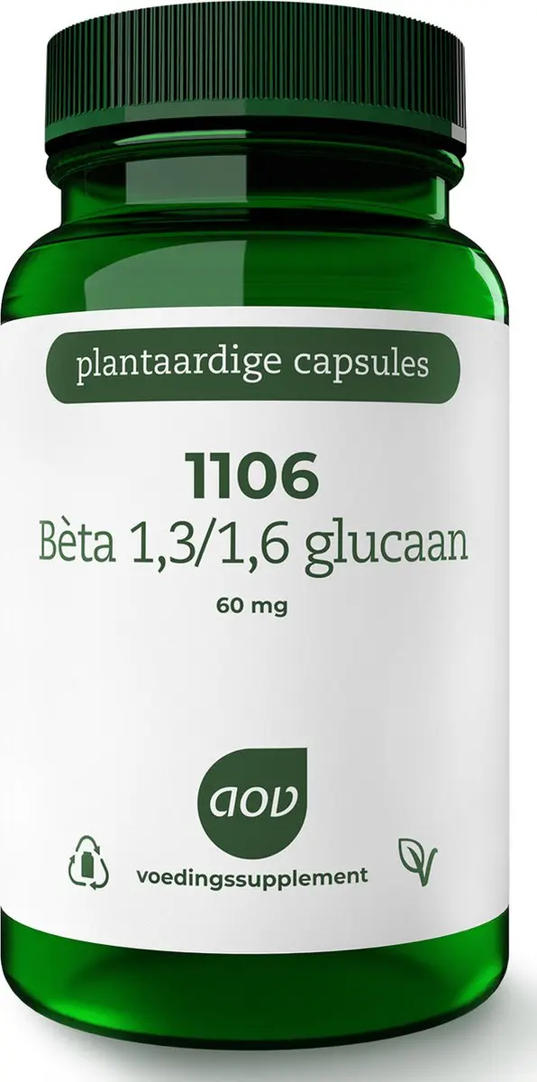 AOV Bèta-Glucaan 1,3/1,6 Voedingssupplement - 60 Vegacaps