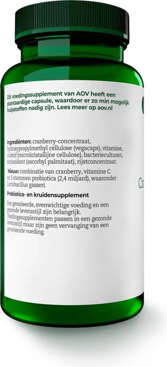 AOV Biotica Cranberry 60 Vegacaps