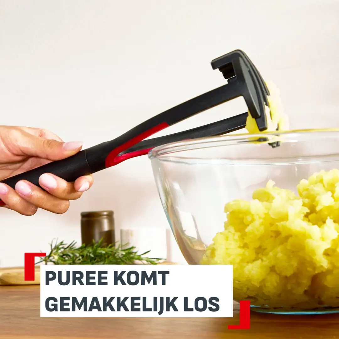 Tefal Ingenio+ Stamper - Zwart/Rood