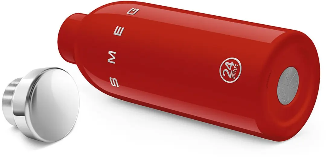 Smeg x 24Bottles WBF01RD Thermosfles 500ml - Rood