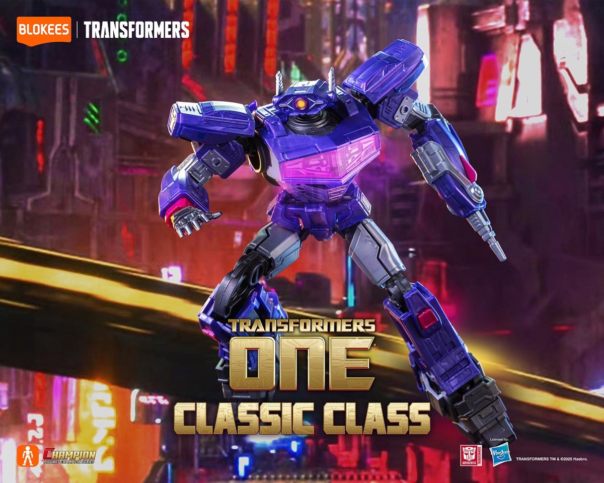 Blokees - Transformers One Classic Class 18 Shockwave | Decepticons Auto Bots Wars Action Figure Edition | Robot technisch modelbouw | model kit | Educatief speelgoed bouwpakket | Bekend van manga & anime