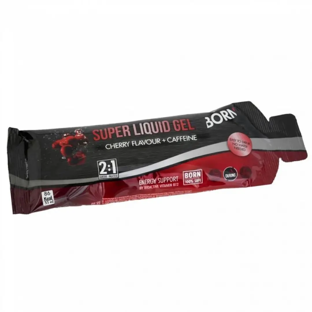 Born Super Liquid Gel Caffeïne Cherry