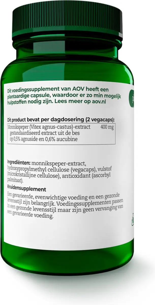 AOV Vitex Agnus Castus 120 Vegacapsules
