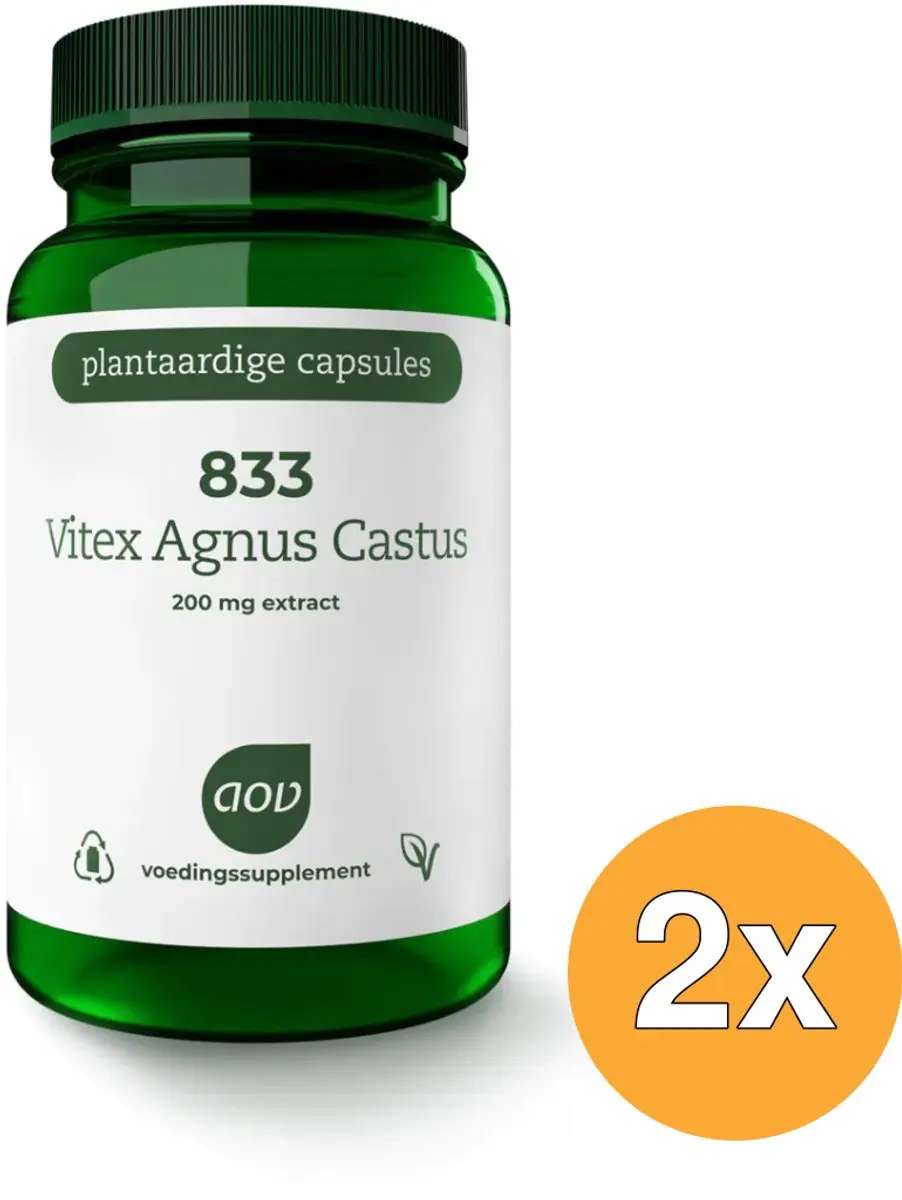 AOV Vitex Agnus Castus 120 Vegacapsules - 2x60