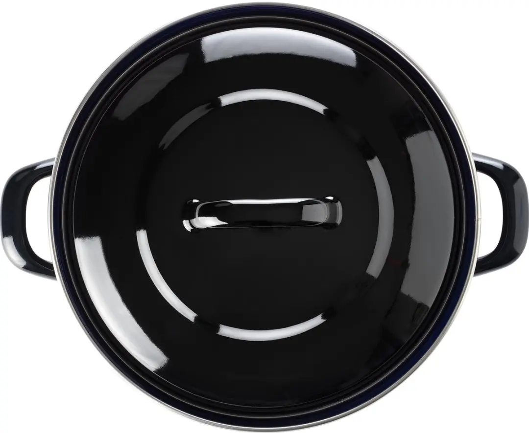 BK Indigo Braadpan 20cm - 2,5L - Geëmailleerd gietijzer - Zwart