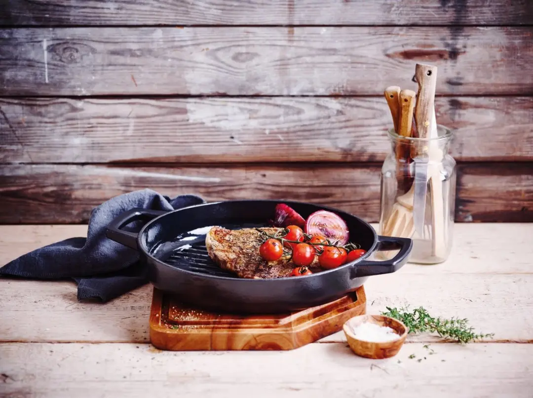 Alva Grillpan Nori 28cm - Zwart