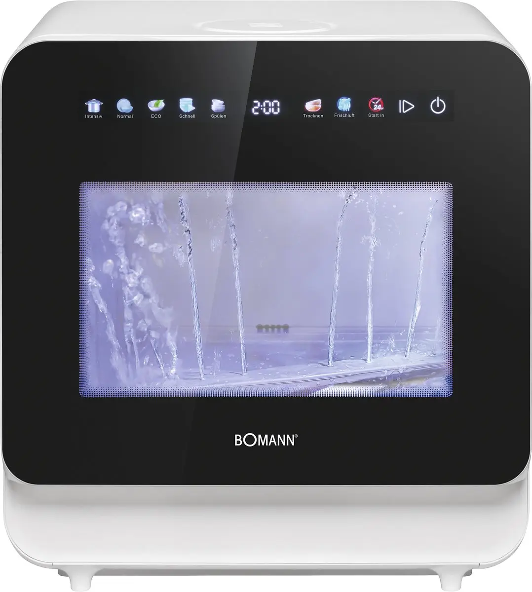 Bomann TSG 5702 Mini Vaatwasser 3 Couverts - Wit