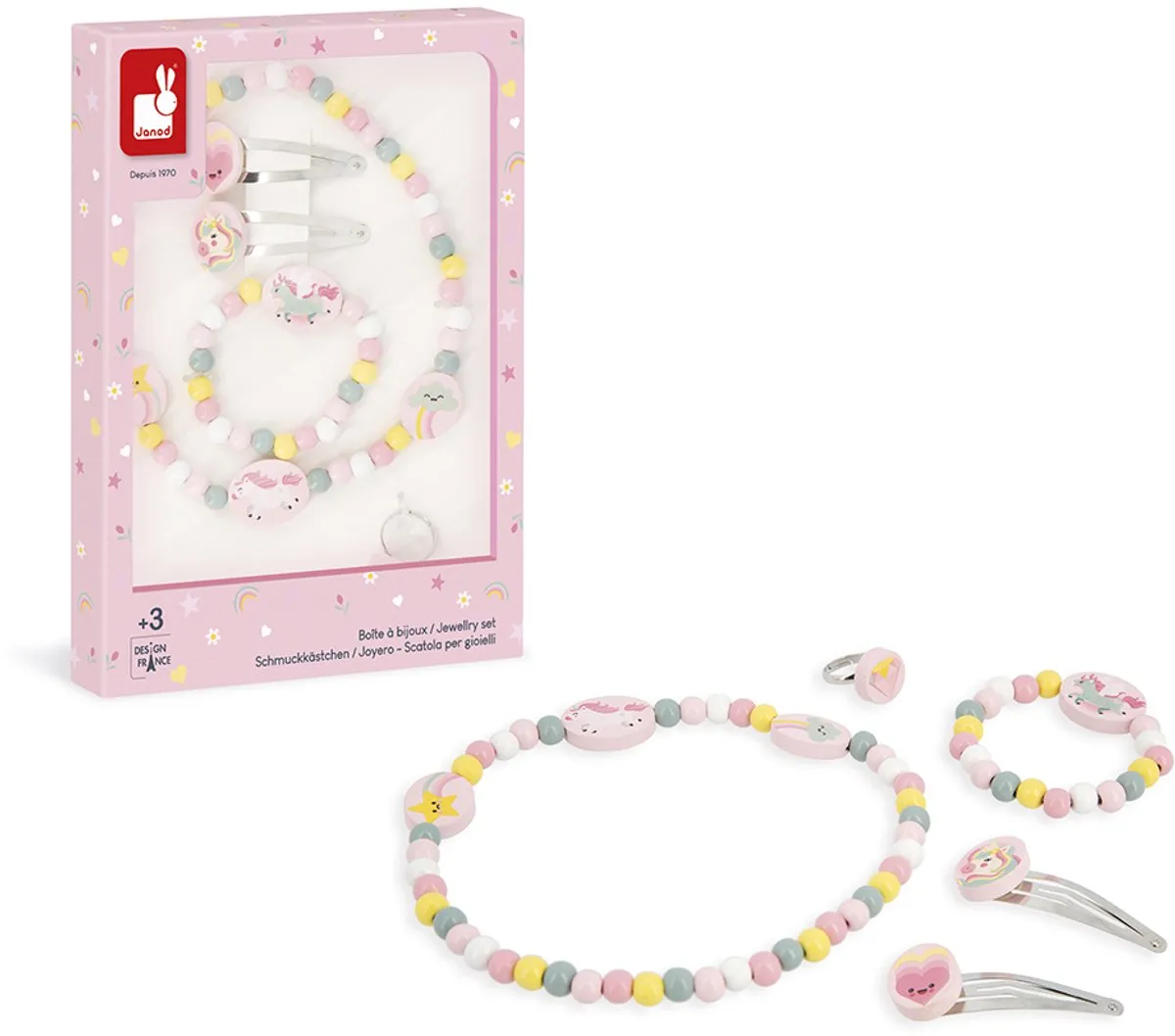 Janod Unicorn Sieradenset - Multicolor