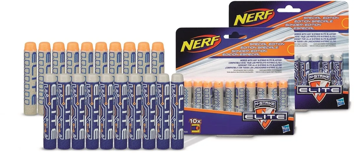 Nerf Elite Deco Refills 10 Stuks