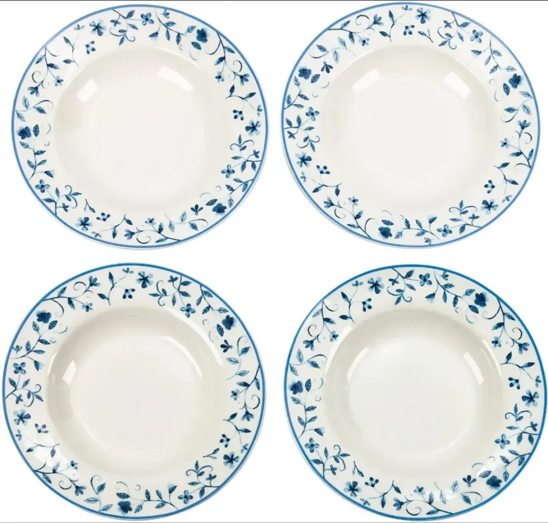 Westfalia Tafelservies Maritim WF-1000015 - 8-delig - Blauw-wit