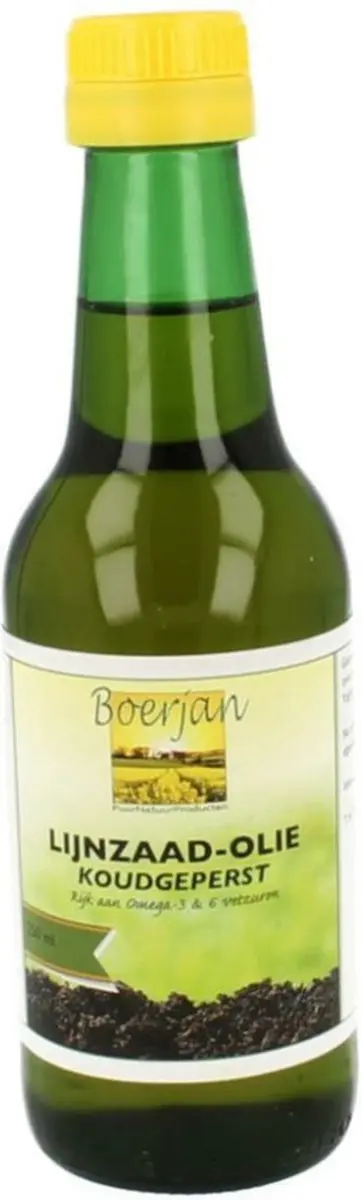 Boerjan Lijnzaadolie 250ml
