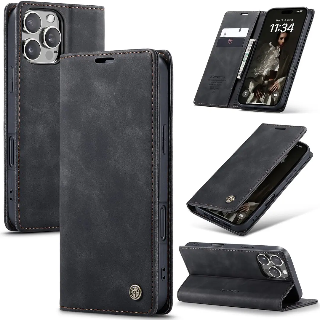 CaseMe iPhone 16 Pro Max Wallet Book Hoesje