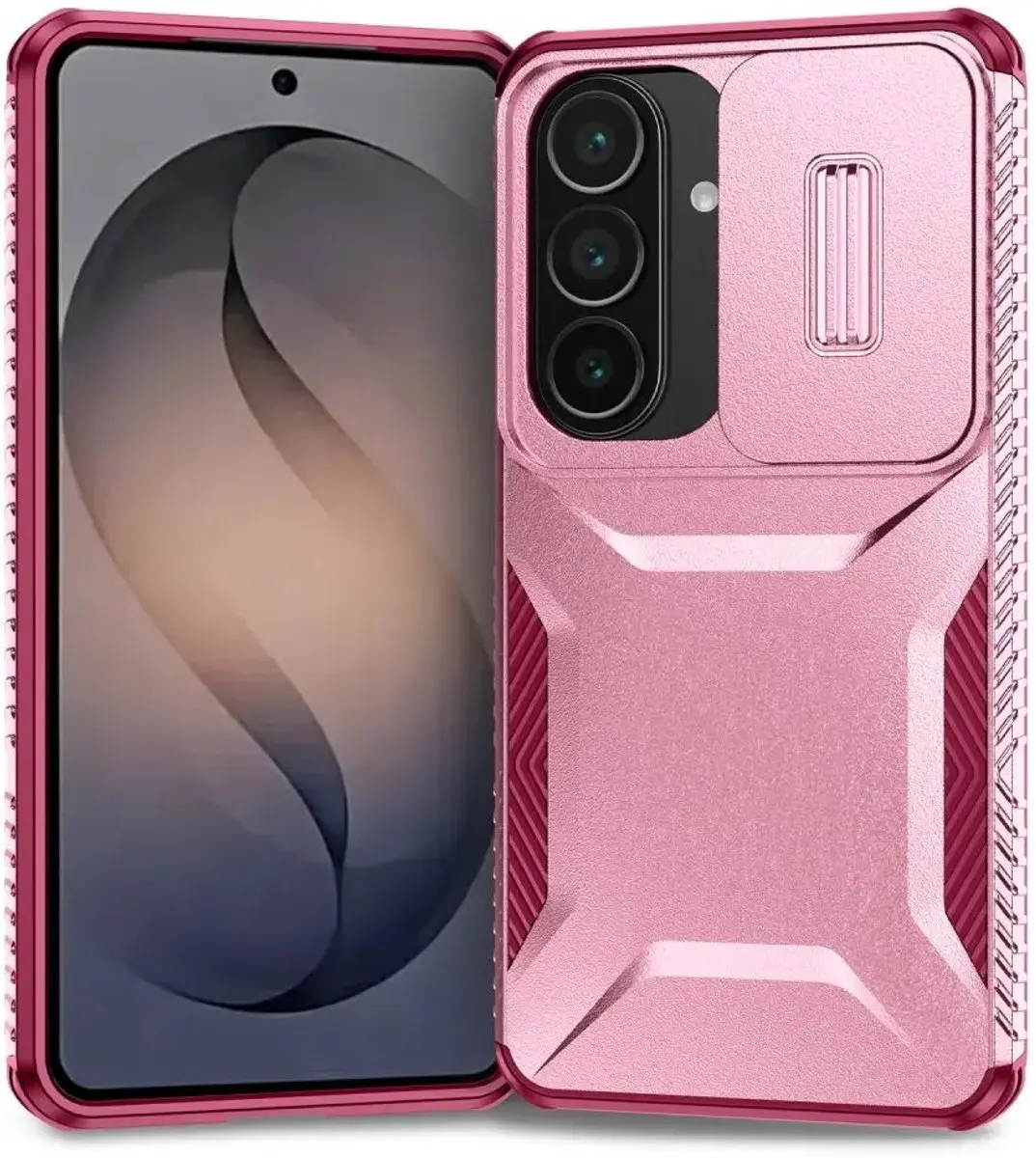 Selected Hoesje Samsung Galaxy S26 Back Cover Roze