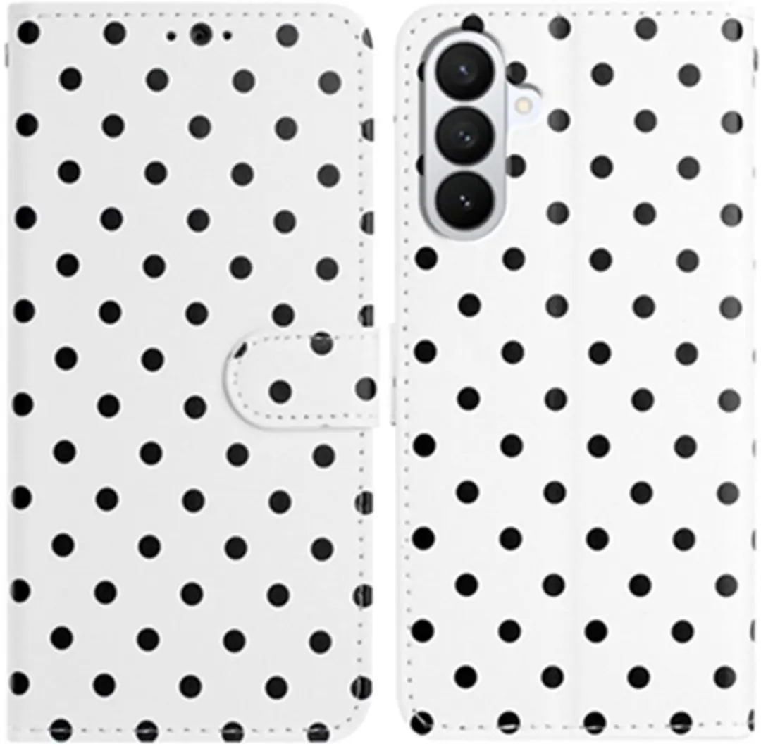 Selected Hoesje Samsung Galaxy S26 Polka Dot Wallet Book