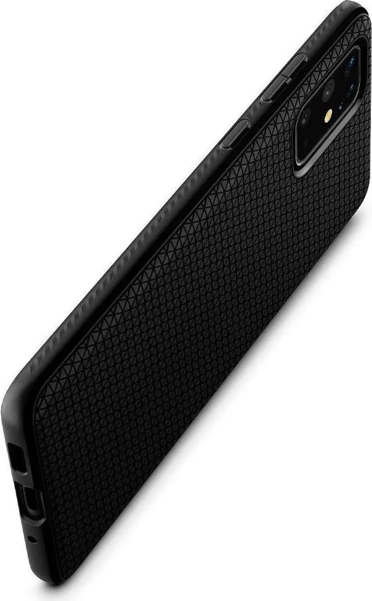Spigen Liquid Air ACS00754 Hoesje - Samsung Galaxy S20 Plus - Matte Zwart