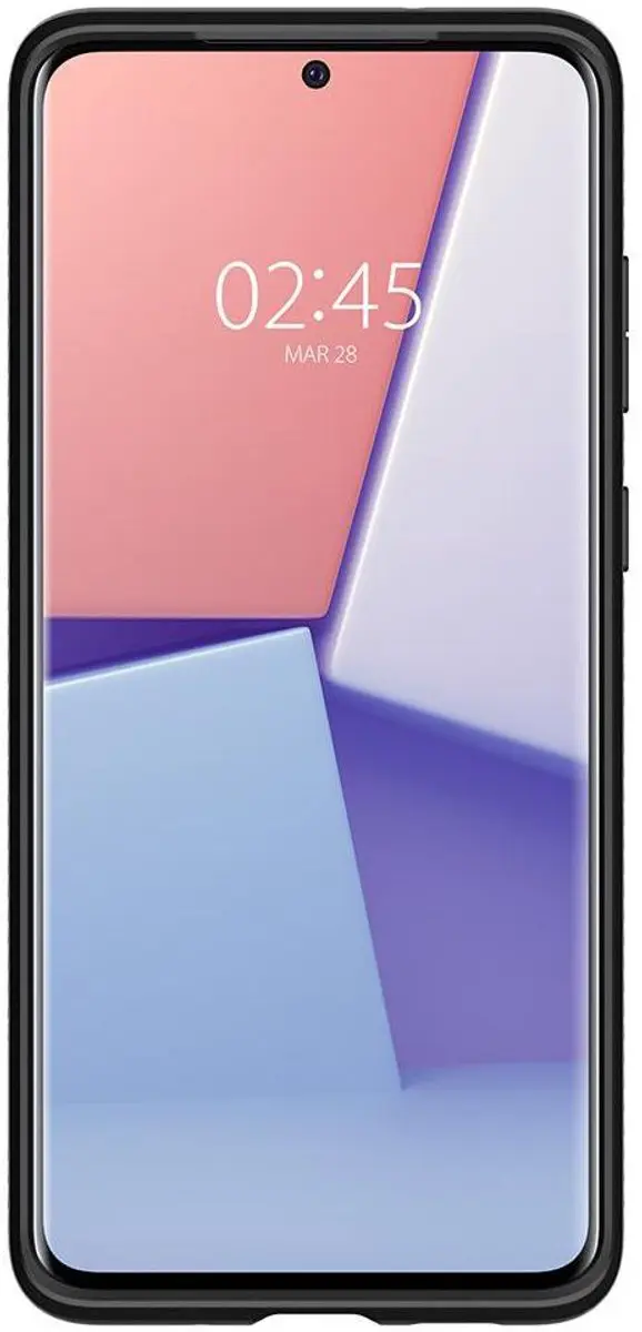 Spigen Liquid Air ACS00754 Hoesje - Samsung Galaxy S20 Plus - Matte Zwart